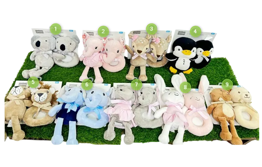 PELUCHES 8cm