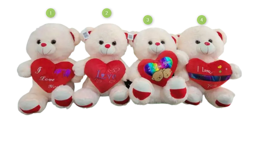 PELUCHES 40cm